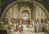 Raphael School of Athens from the Stanza della Segnatura