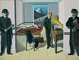 rene magritte The Menaced Assassin, 1927