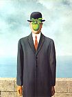 rene magritte Son of Man 1964