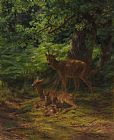 Rosa Bonheur Deer in Repose