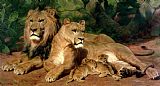 Rosa Bonheur The Lions at Home