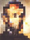 Salvador Dali Gala Contemplating The Mediterranean Sea Which at Eighteen Metres Becomes The Portrait of 1976