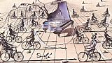 Salvador Dali Study for Sentimental Colloquy