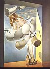 Salvador Dali Young Virgin Auto Sodomized by The Horns of Her Own Chastity