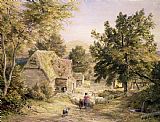 Samuel Palmer A Farmyard near Princes Risborough