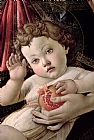 Sandro Botticelli Detail of the Christ Child from the Madonna of the Pomegranate