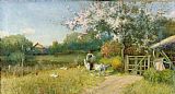Sir Alfred East Springtime