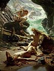 Sir Edward John Poynter The Cave of the Storm Nymphs