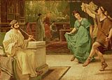 Sir Lawrence Alma-Tadema A Roman Dance