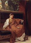 Sir Lawrence Alma-Tadema Lesbia Weeping over a Sparrow