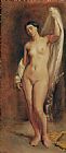 Theodore Chasseriau Standing Female Nude