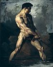 Theodore Gericault Study of a Male Nude