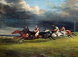 Theodore Gericault The Epsom Derby