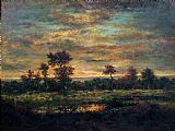 Theodore Rousseau Pond at the Edge of a Wood