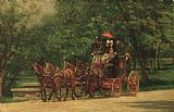 Thomas Cowperthwait Eakins The Fairman Rogers Coach and Four