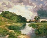 Thomas Moran Approaching Storm