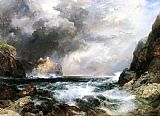 Thomas Moran Castle in Scotland