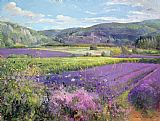 Timothy Easton Lavender Fields in Old Provence