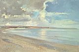 Timothy Easton Reflected Clouds Oxwich Beach
