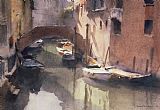 Trevor Chamberlain A Quiet Canal in Venice