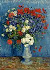 Vincent van Gogh Vase with Cornflowers and Poppies