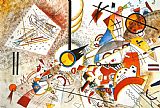 Wassily Kandinsky Bustling Aquarelle c.1923