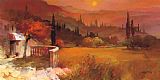 willem haenraets Romantic Tuscany I