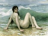 William Adolphe Bouguereau La Vague