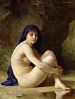 William Adolphe Bouguereau Seated Nude