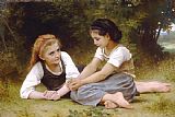 William Adolphe Bouguereau The Nut Gatherers (1882)