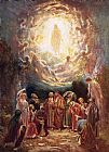 William Brassey Hole Jesus ascending into heaven