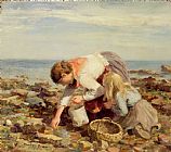 William Marshall Brown Collecting Shells